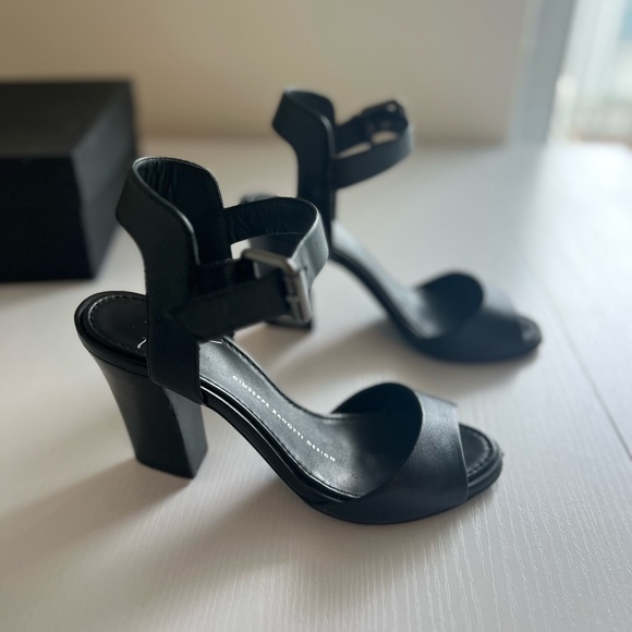 Giuseppe Zanotti strap block-heel sandals - size 6.5 - Picture 3 of 10